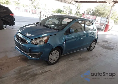 2017 Mitsubishi Mirage Es z USA, uszkodzony, nr VIN ML32A3HJ4HH013645